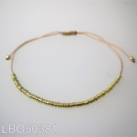 Pulsera bañada en oro LBO50381