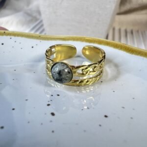 Anillo baño oro (250702-322)