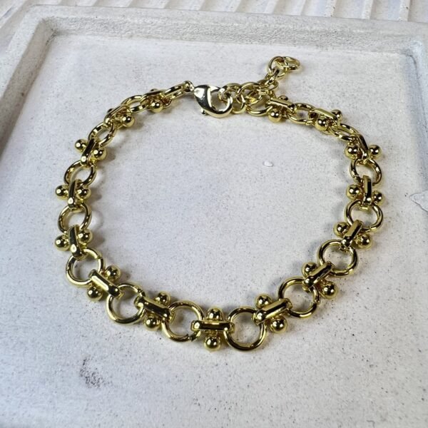Pulsera baño oro (250702-326)
