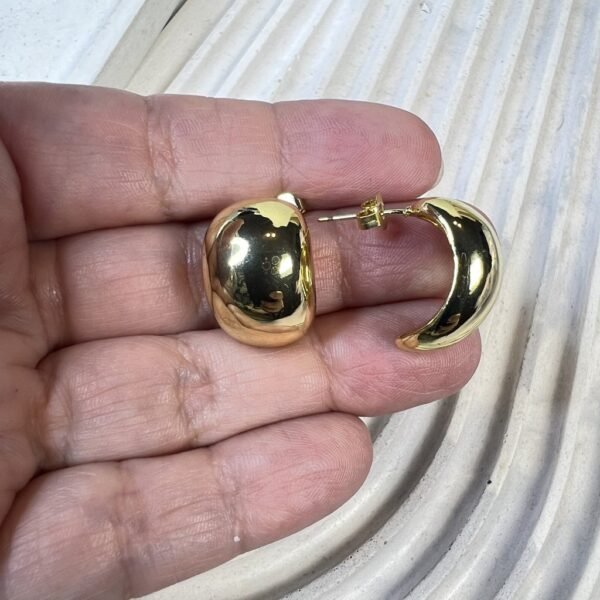 Aros baño oro (250702-334)