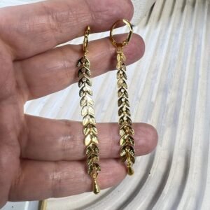 Aros baño oro (250702-341)