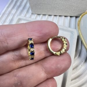 Aros baño oro (250704-356)