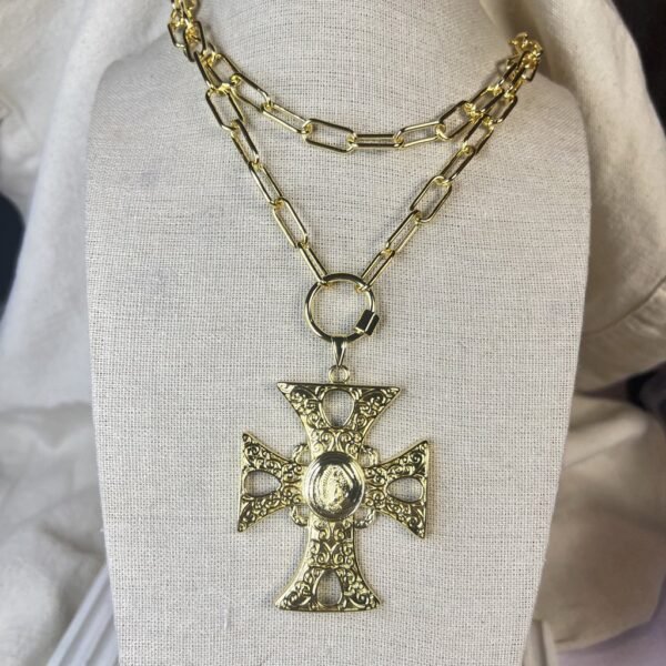 Collar baño oro (250704-359)