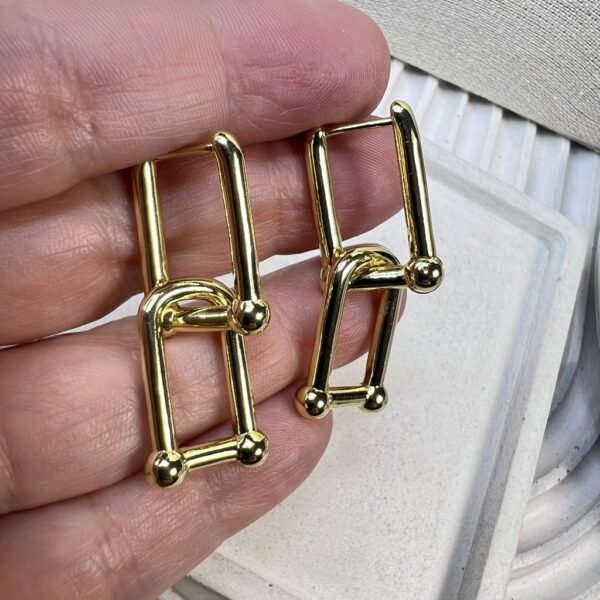 Aros baño oro (250704-366)