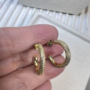 Aros baño oro (250704-386)