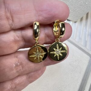 Aros baño oro (250704-391)