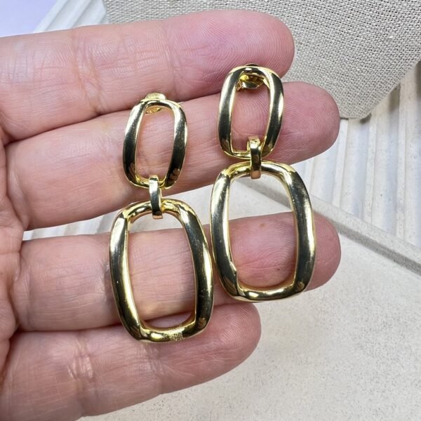 Aros baño oro (250704-405)