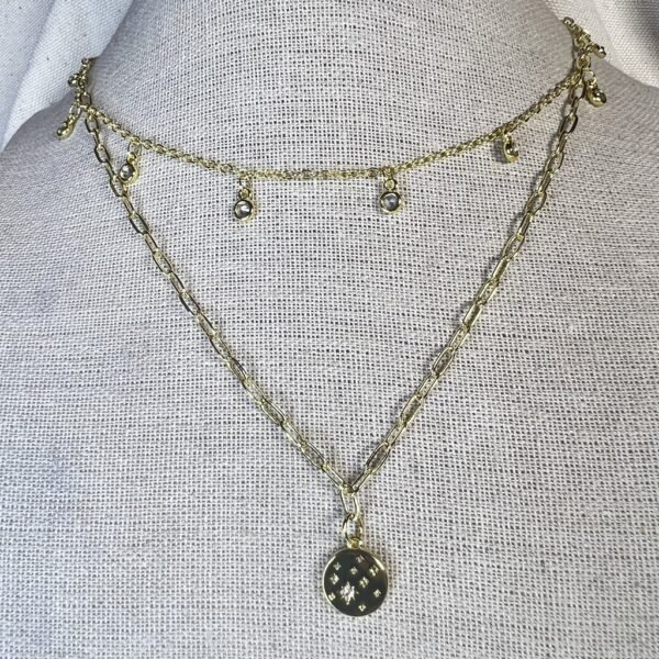 Collar baño oro (250704-415)