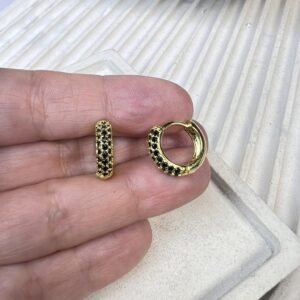 Aros baño oro (250704-418)
