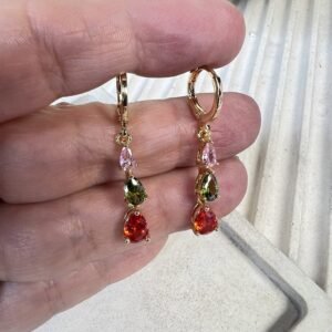 Aros baño oro rosado (no amarillo) (250704-421)