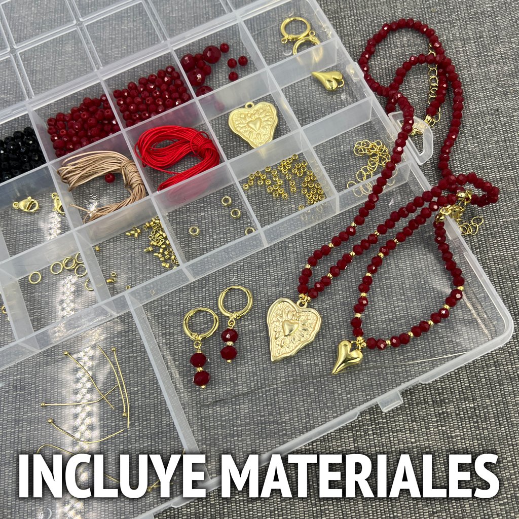 Curso Online de Joyería al estilo Lunaria 3 Joyas (INCLUYE MATERIALES)