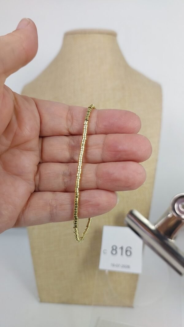 Pulsera Baño Oro (C_816)