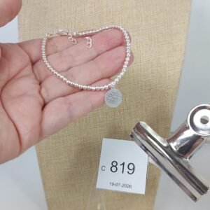 Pulsera Baño Plata (C_819)