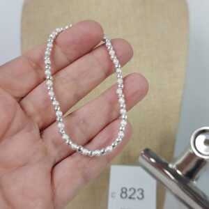 Pulsera Baño Plata (C_823)
