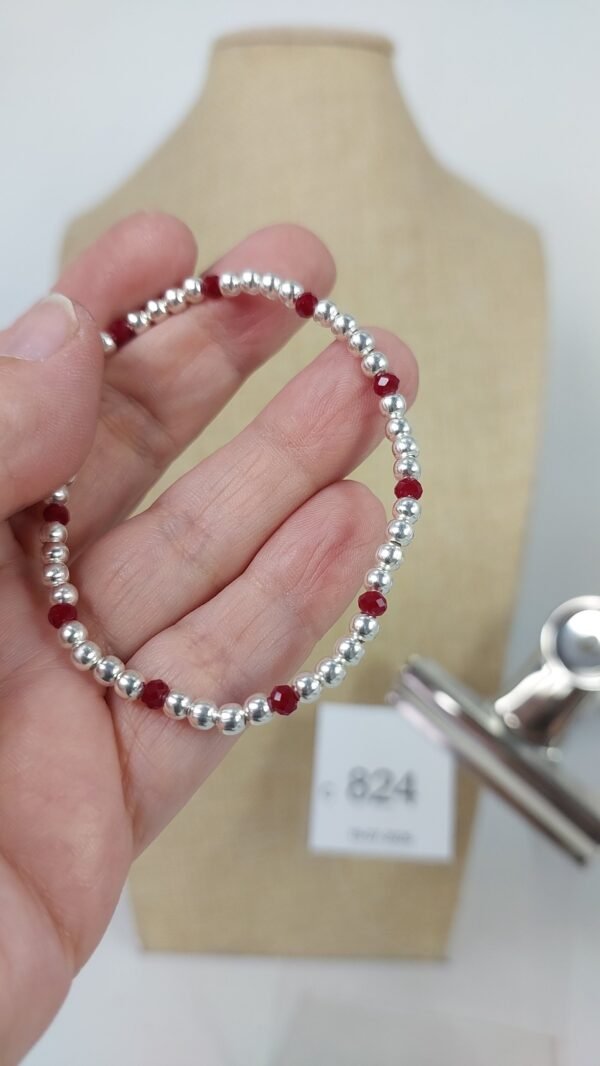Pulsera Baño Plata (C_824)
