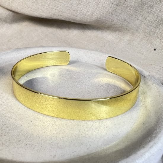 Pulsera baño oro Esclava (250626-256)