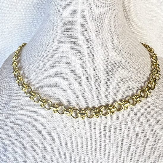 Collar baño oro (250702-285)