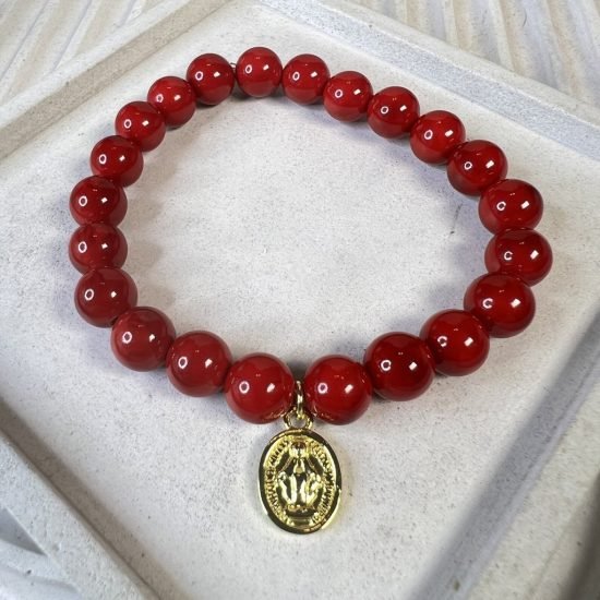 Pulsera baño oro (250702-287)