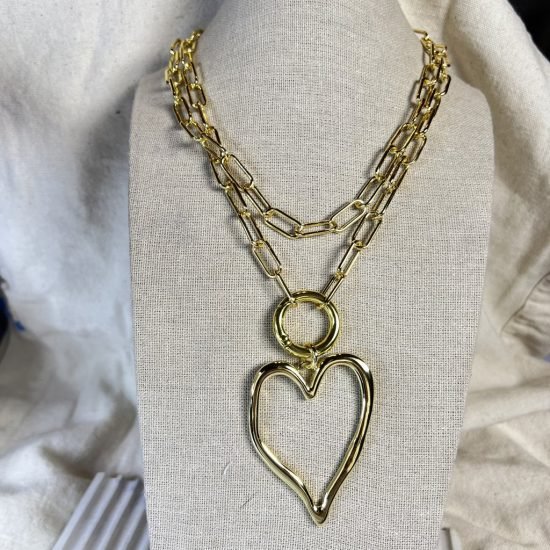 Collar baño oro 90cm (250702-291)