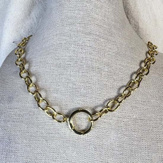 Collar baño oro (250702-293)