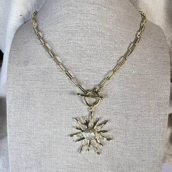 Collar baño oro (250702-296)