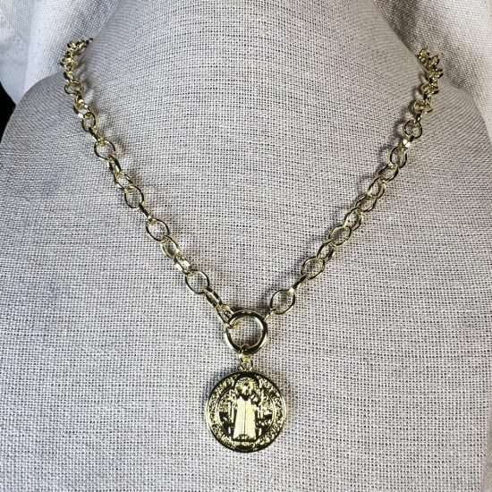 Collar baño oro (250702-308)