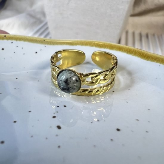 Anillo baño oro (250702-322)