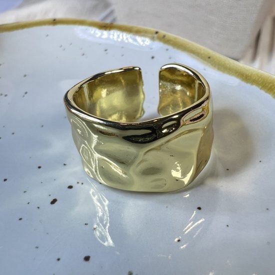 Anillo baño oro (250702-328)