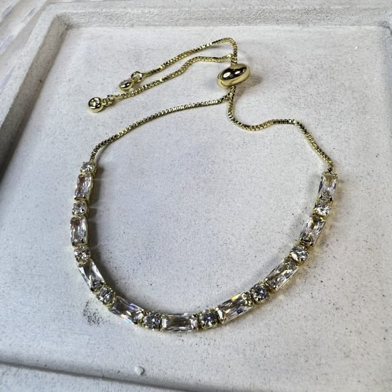 Pulsera baño oro (250702-329)