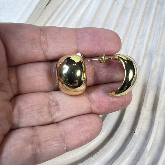 Aros baño oro (250702-334)