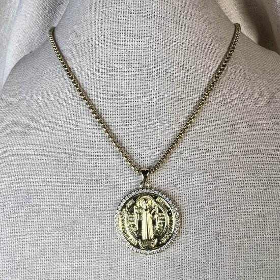 Collar baño oro (250704-351)