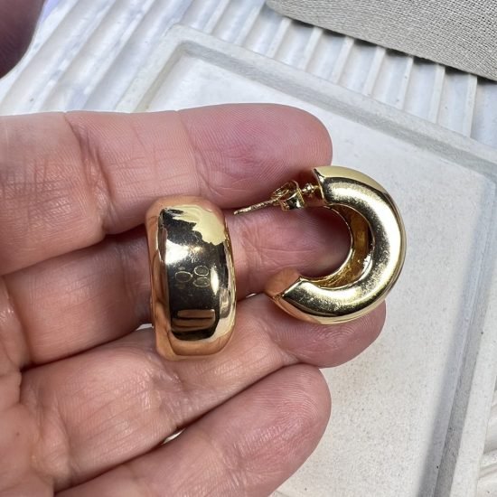 Aros baño oro (250704-367)