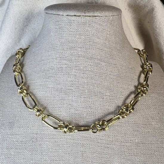 Collar baño oro (250704-368)