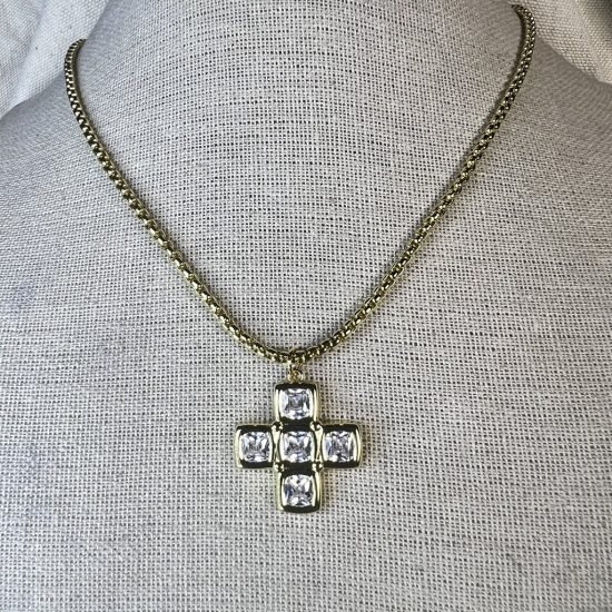 Collar baño oro (250704-397)