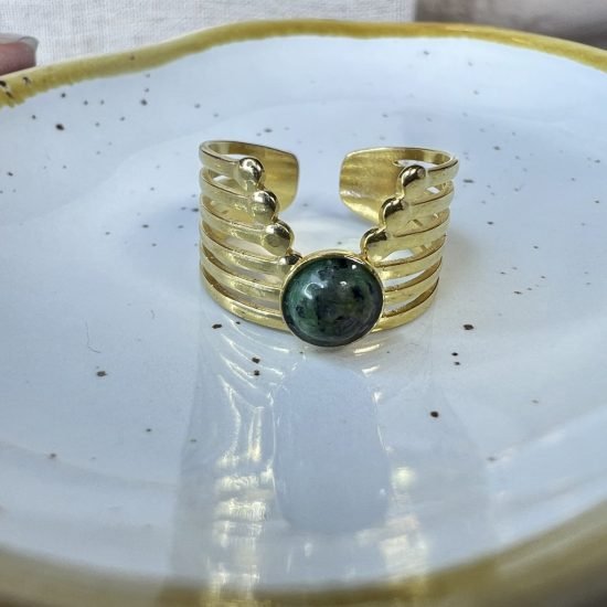 Anillo baño oro (250704-411)