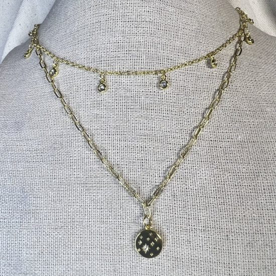 Collar baño oro (250704-415)